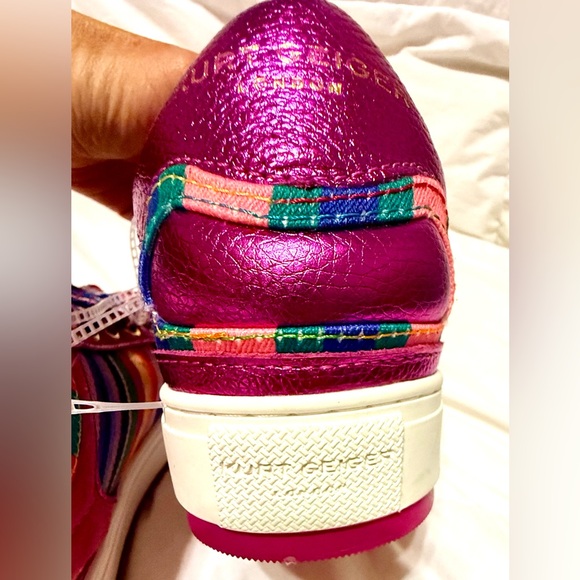 Kurt Geiger London Southbank Tag Platform Sneakers EU Size 41 US 10 NWOB - Picture 13 of 16